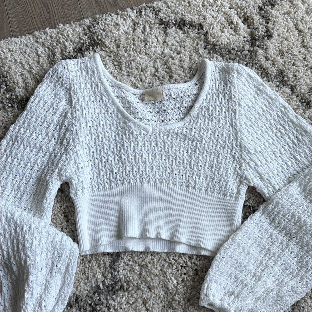 Altar’d State Crochet Sweater